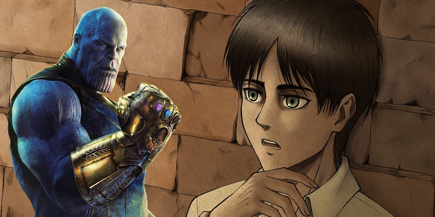 eren yeager and thanos