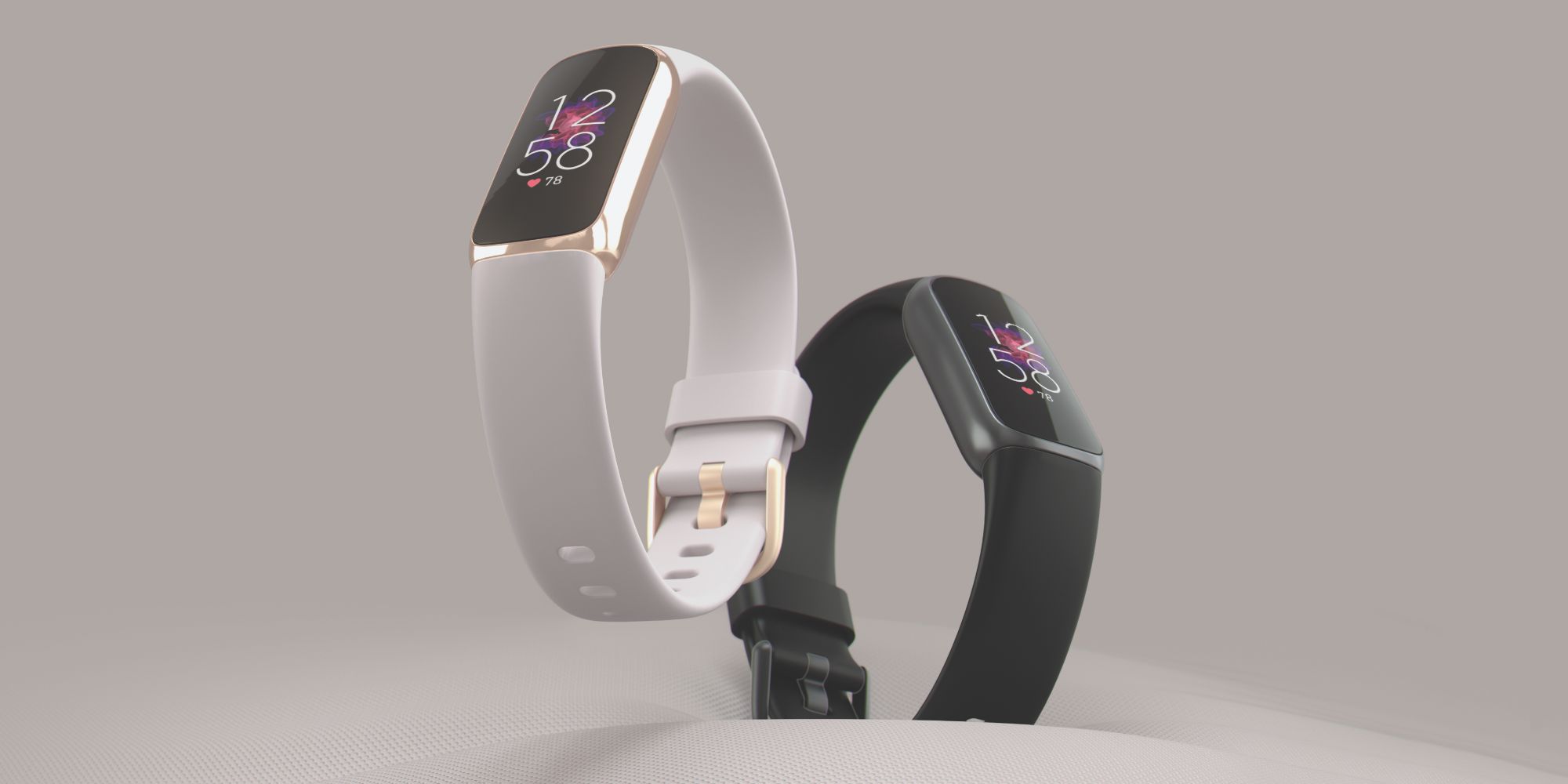 Fitbit Luxe tracker in two colors