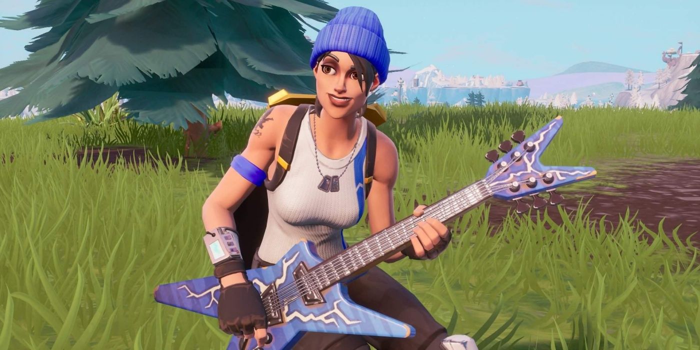 Fortnite Streamer Manages To Use A Guitar As A Controller