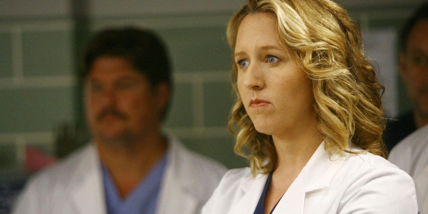 Erica Hahn in the operating room.