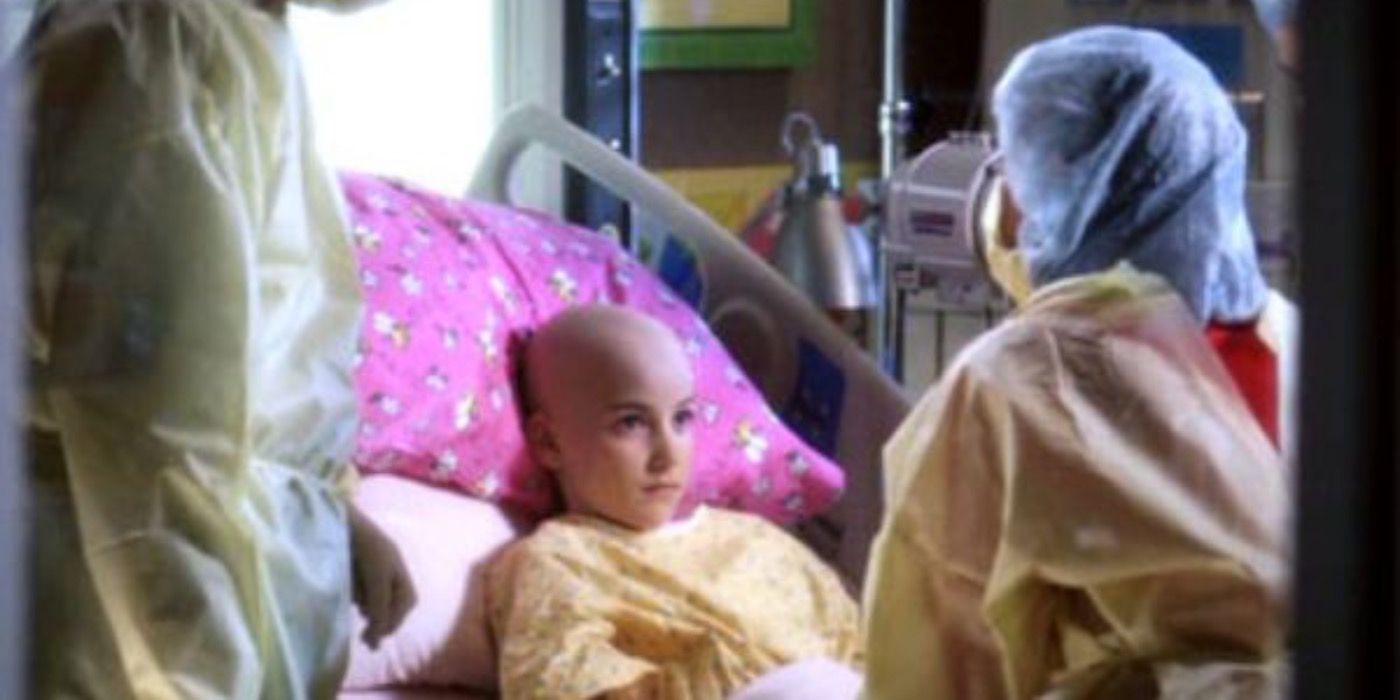 Izzie&rsquo;s daughter Hannah getting treated for Leukemia.