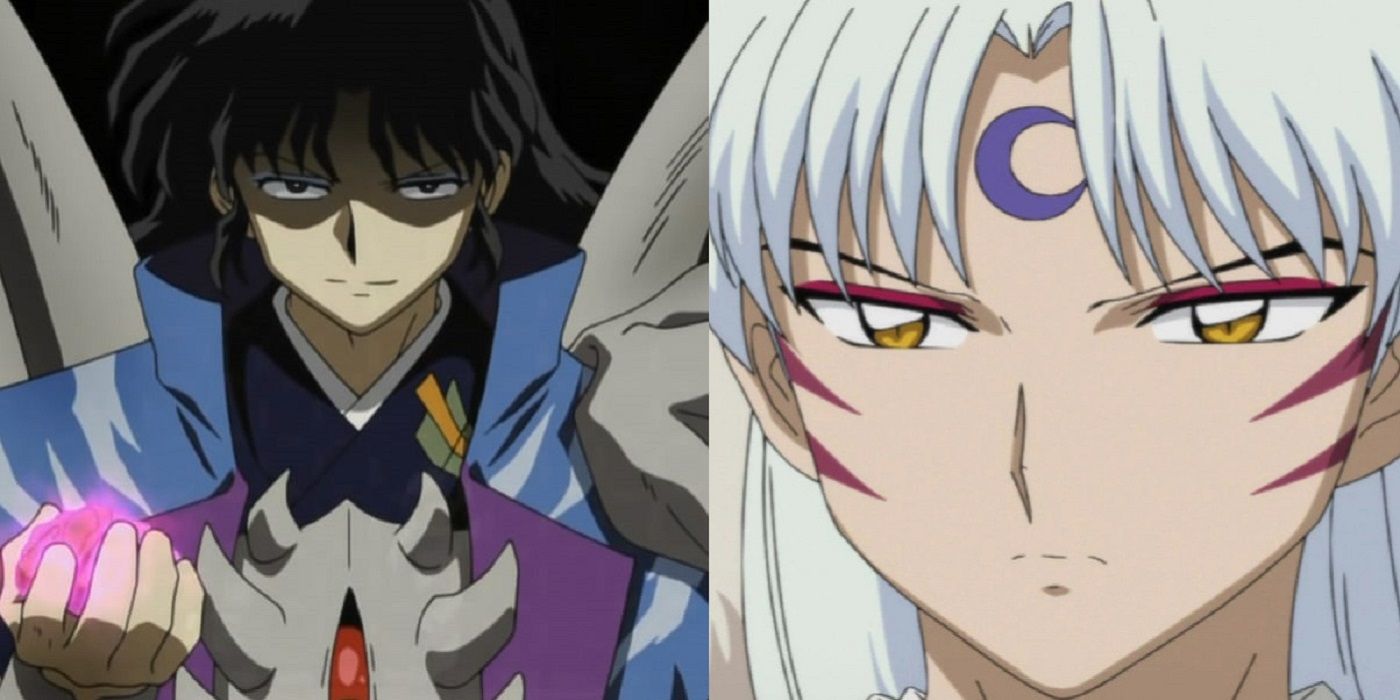 Naraku and Sesshomaru in Inuyasha