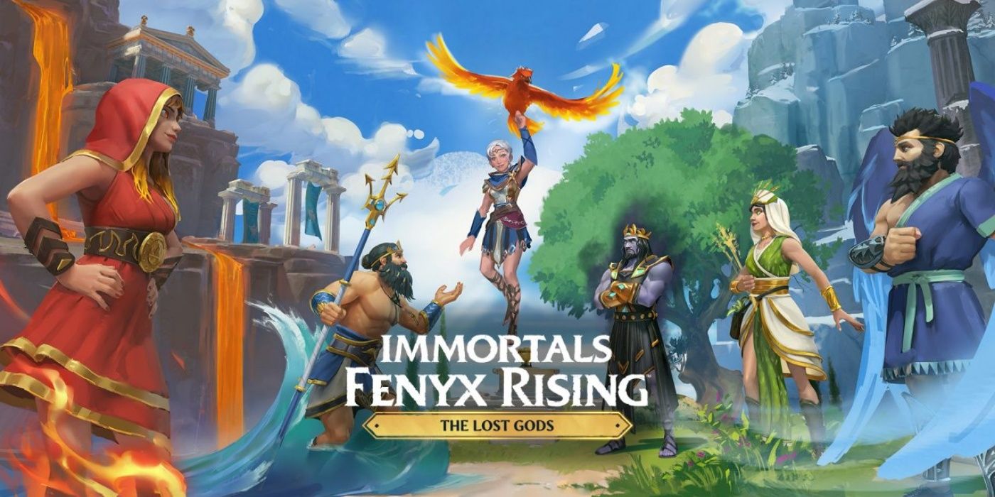 key art for immortals fenyx rising the lost gods