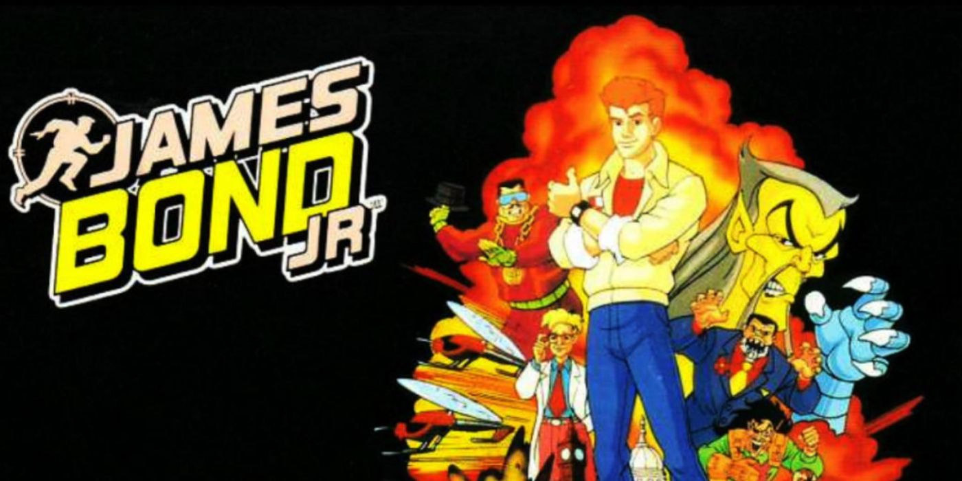The title screen for James Bond Jr
