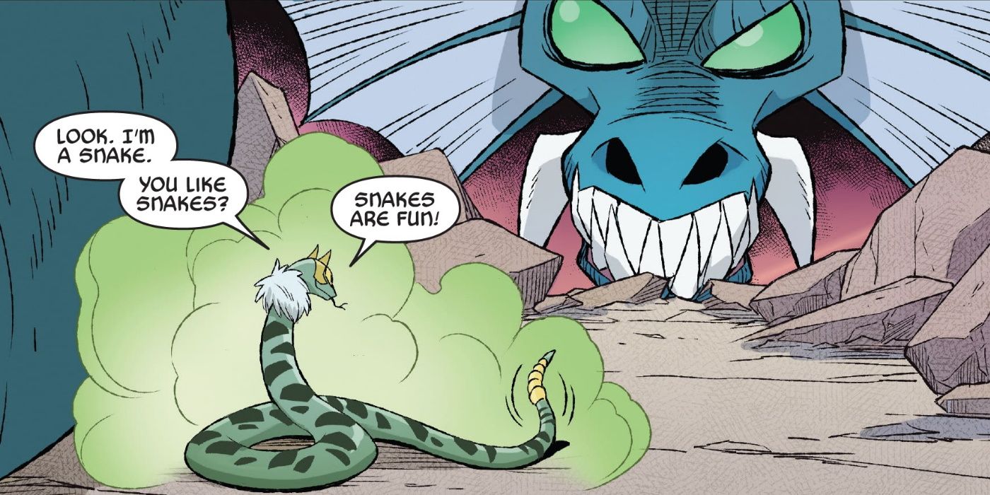 loki snake comics