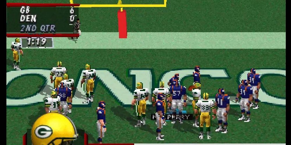 Madden NFL 98 on the PS1