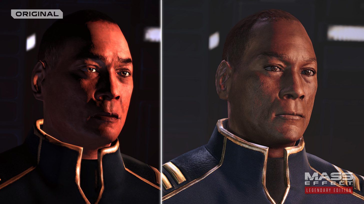 Mass Effect Legendary Edition Visual Improvements Anderson Comparison