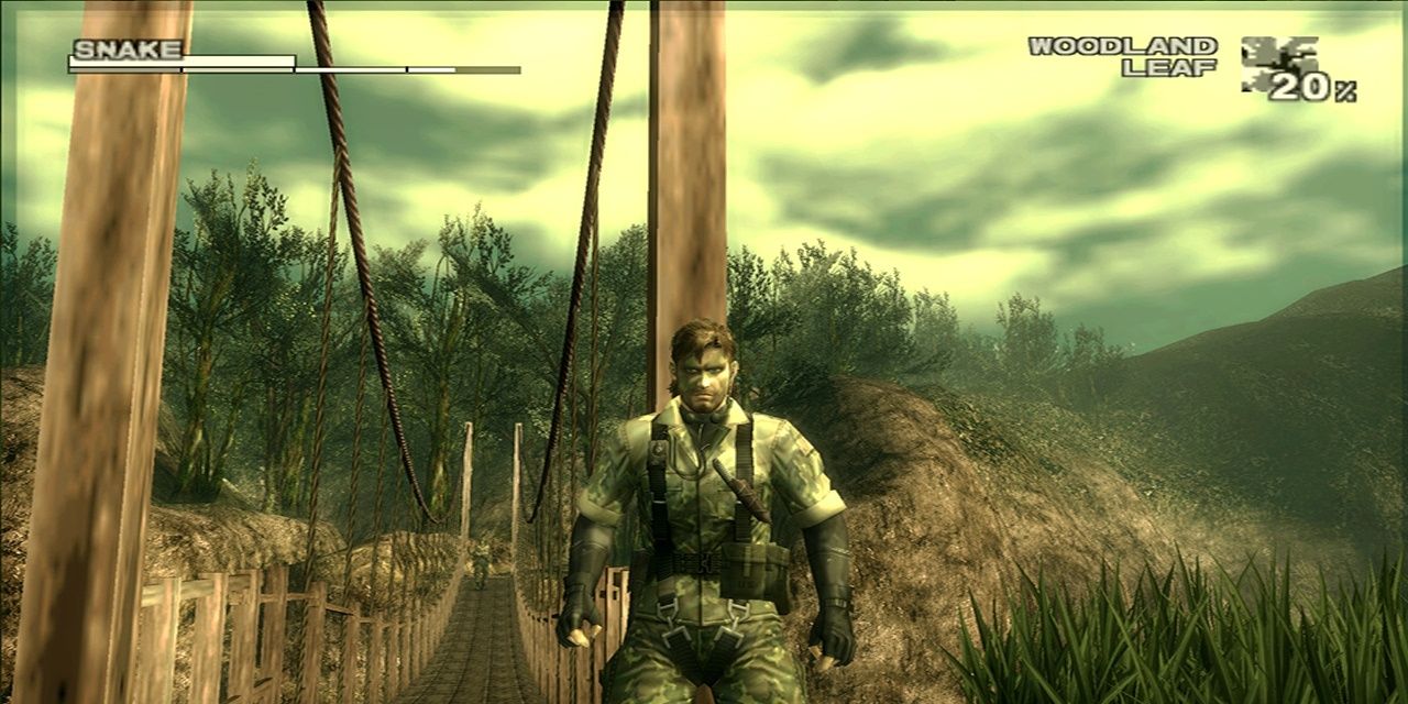 Metal Gear Solid 3 on the PS2