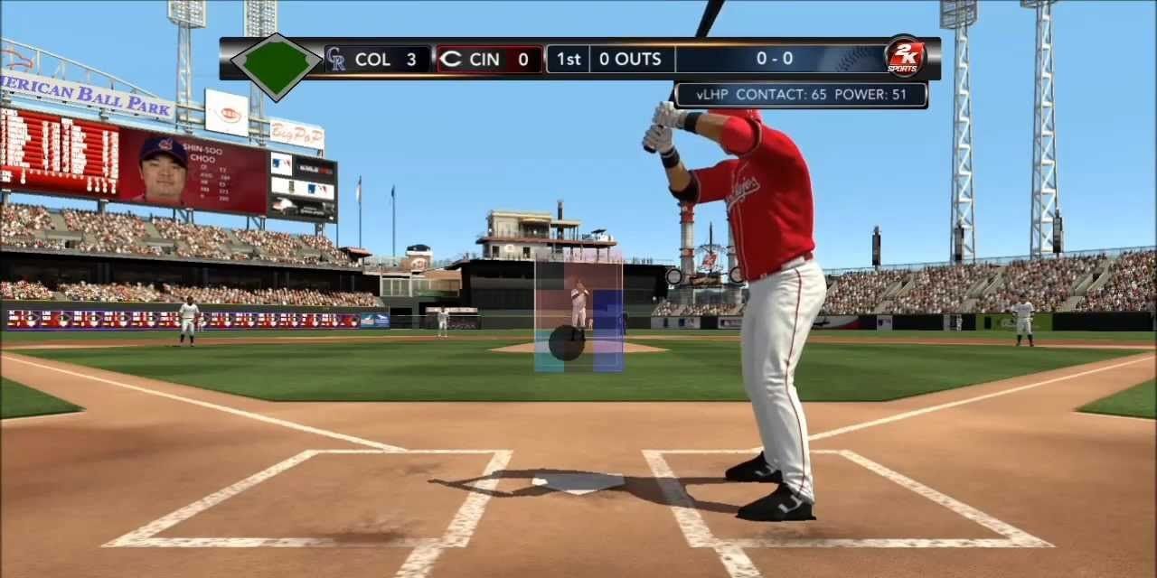 Gameplay of MLB 2K13.