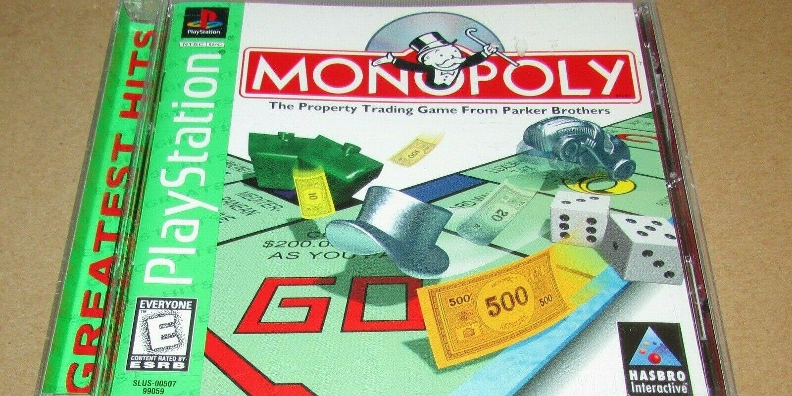 Monopoly case for the PS1
