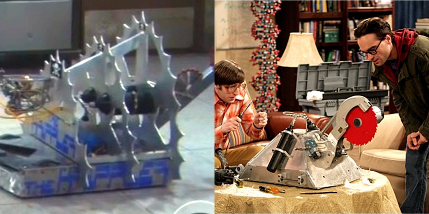 monte the robot on the big bang theory