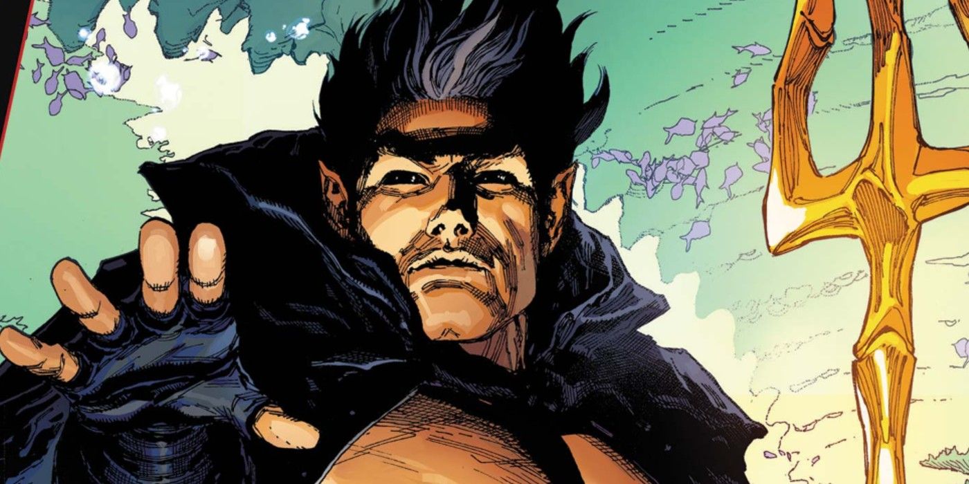 Namor holds out his hand 