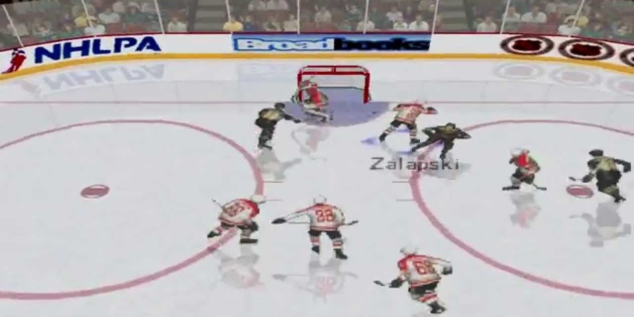 NHL FaceOff on the PS1