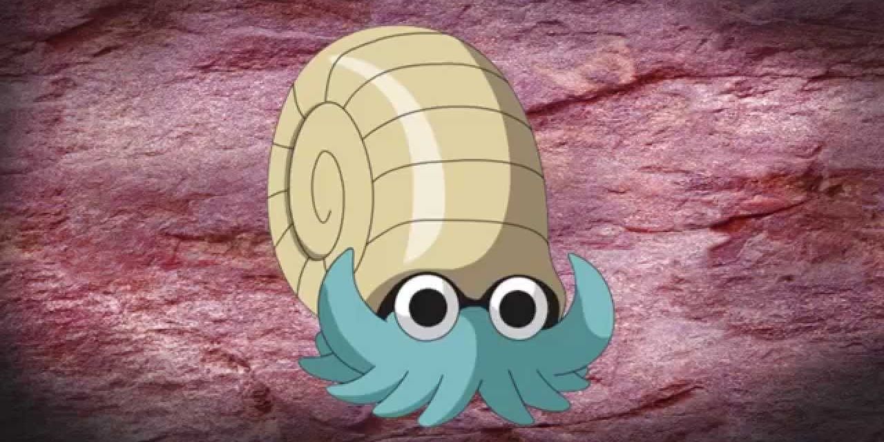 Omanyte from Pokémon series