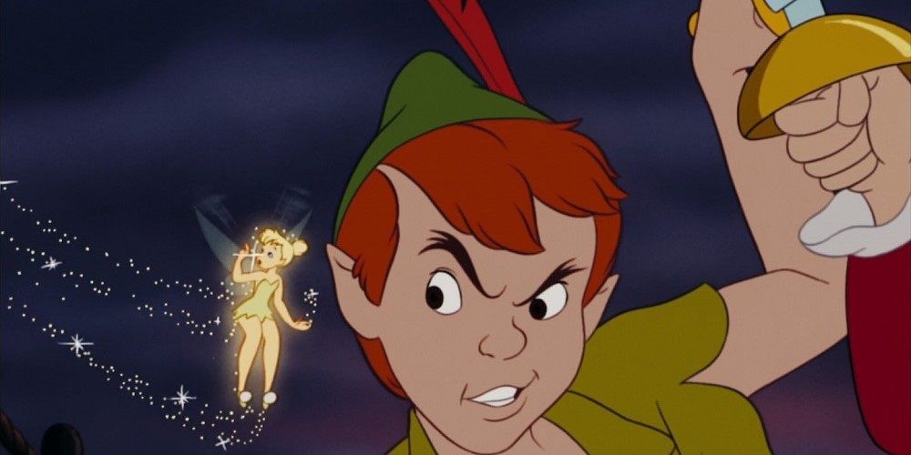 Peter Pan clashes with Captain Hook in Peter Pan
