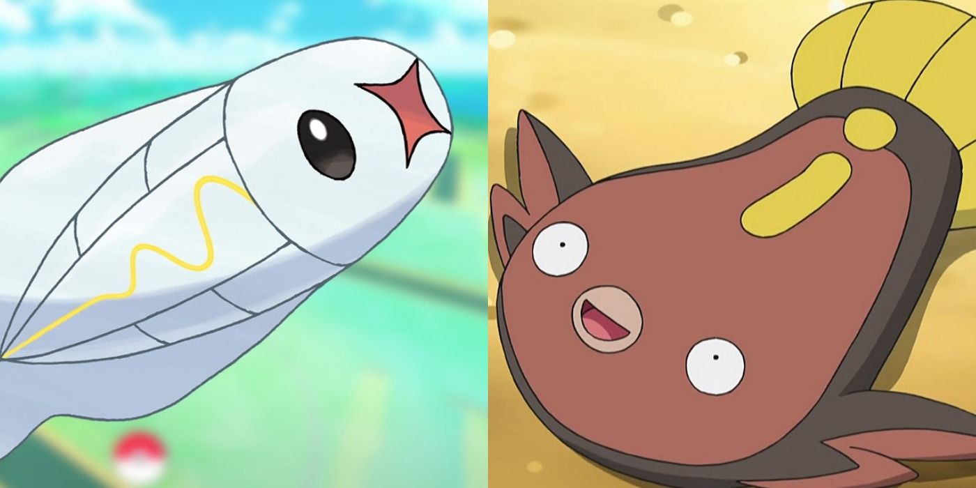 Split image of Tynamo and Stunfisk Pokemons