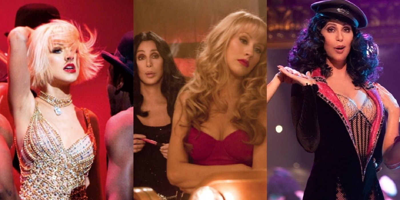 Burlesque Christina Aguilera Dancing; Christina And Cher; Cher Dancing