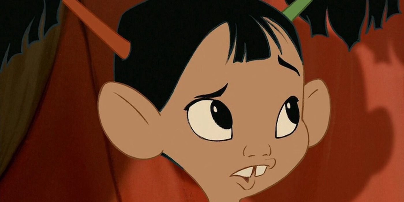 Chaca frowning slightly in The Emperor's New Groove