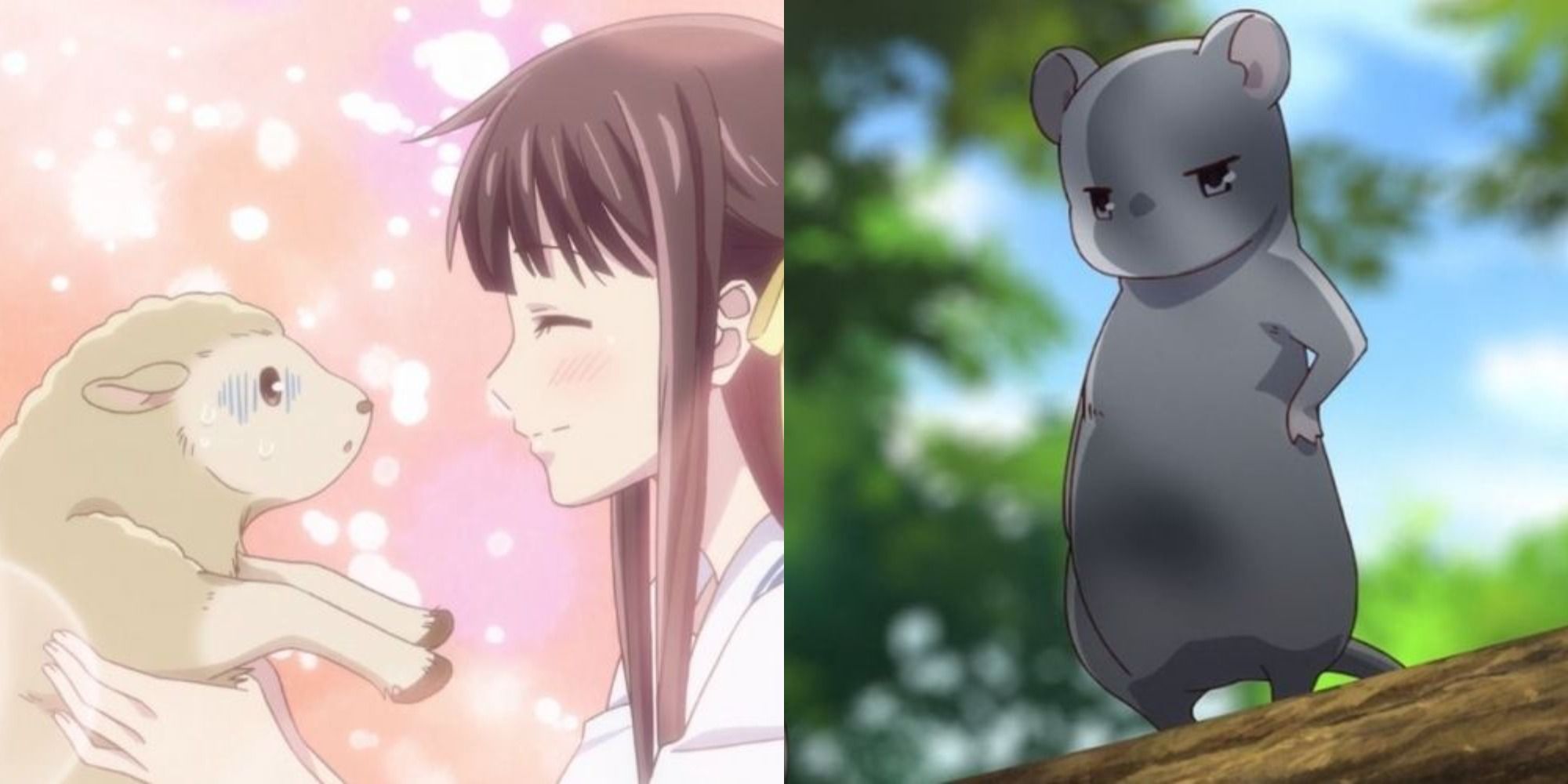 fruits basket zodiac animal figurines