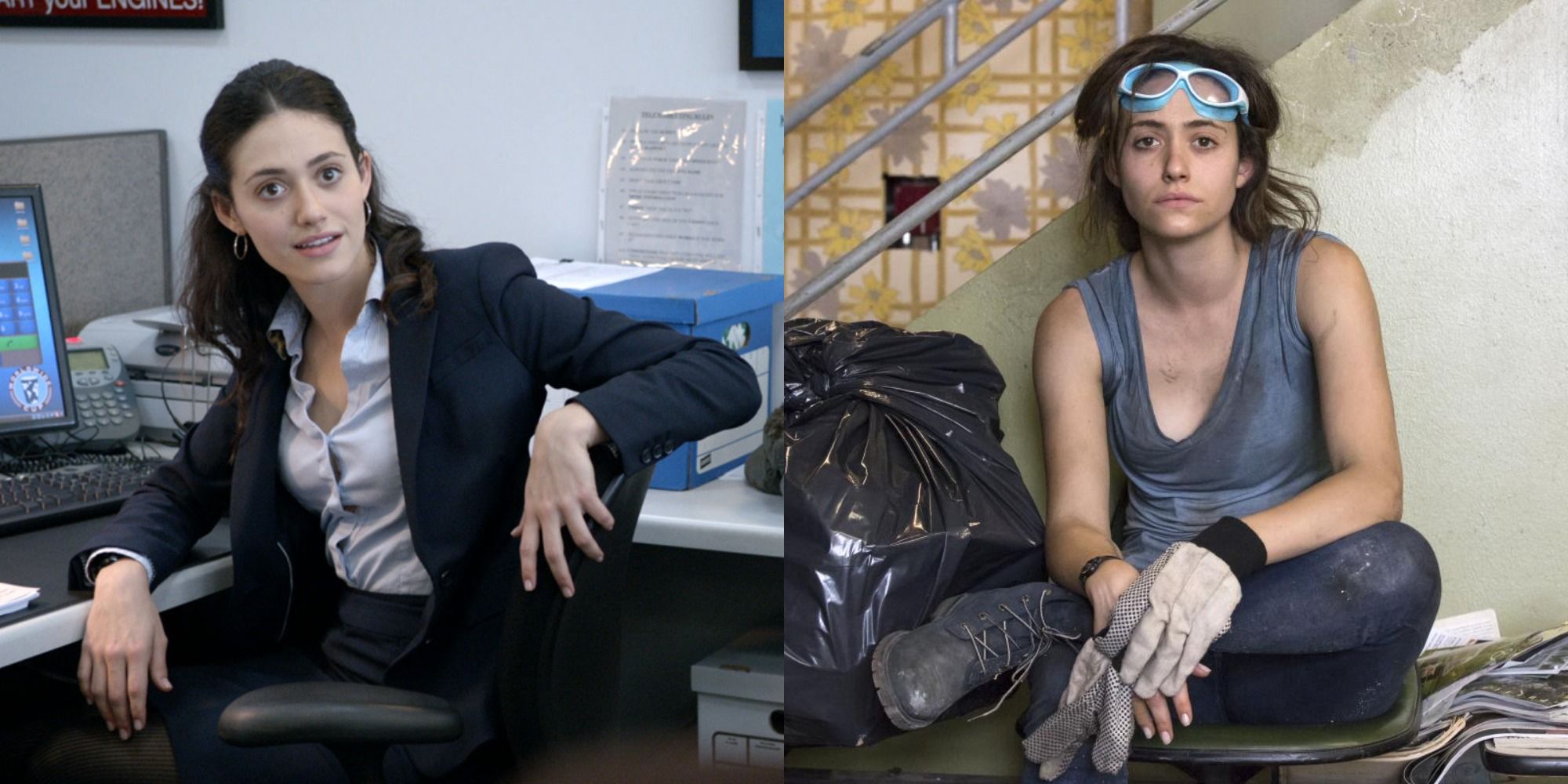 Fiona Gallagher at her Shameless Jobs