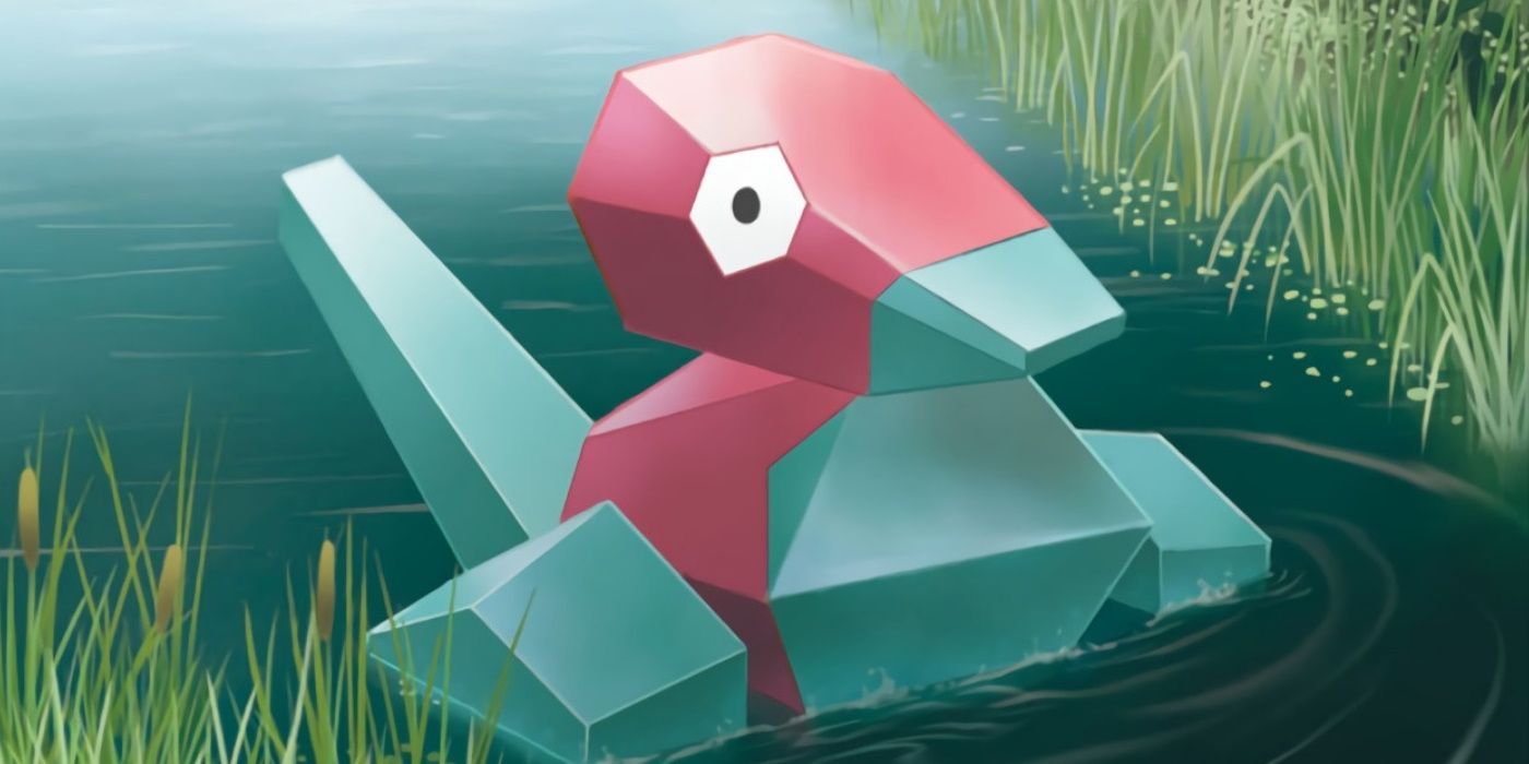 Porygon from the Pokemon franchise