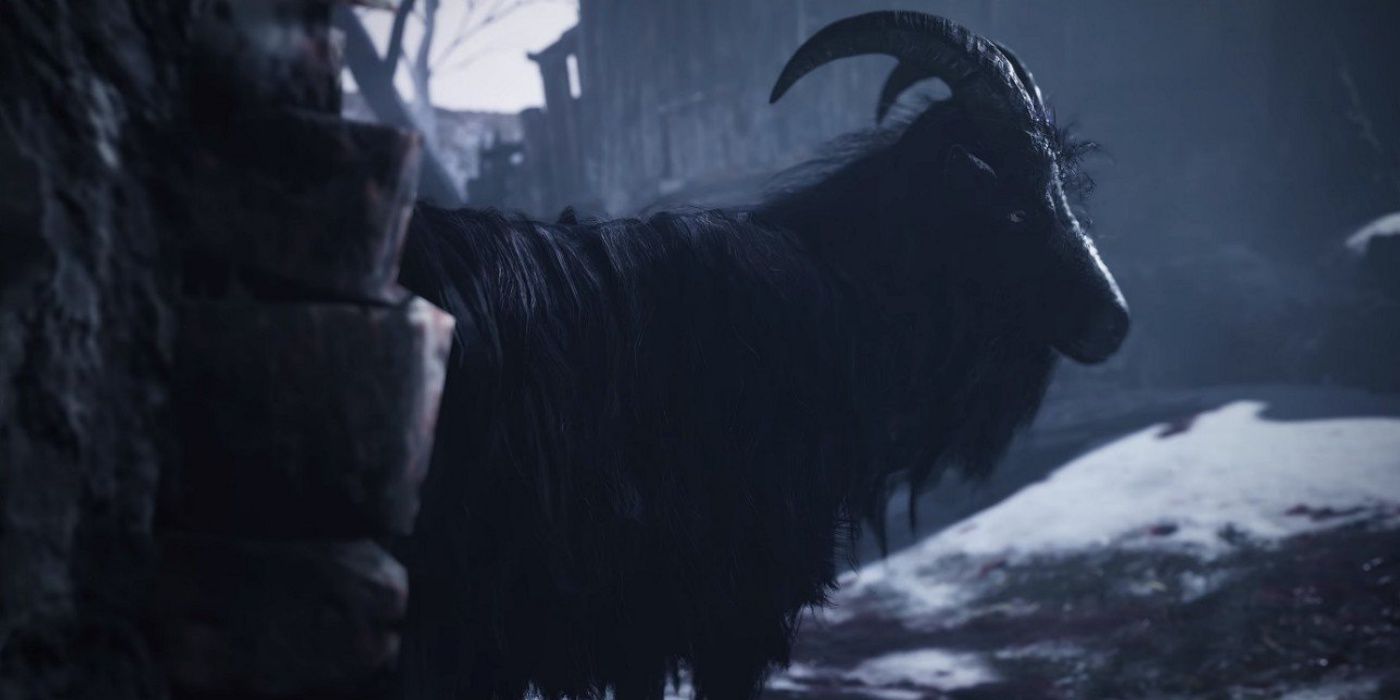 resident evil village goat