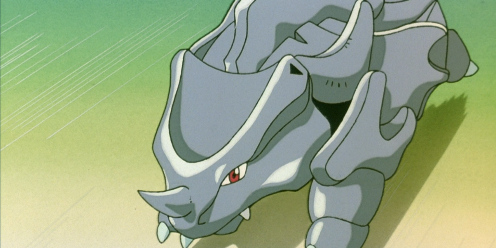 Rhyhorn from the Pokémon anime series