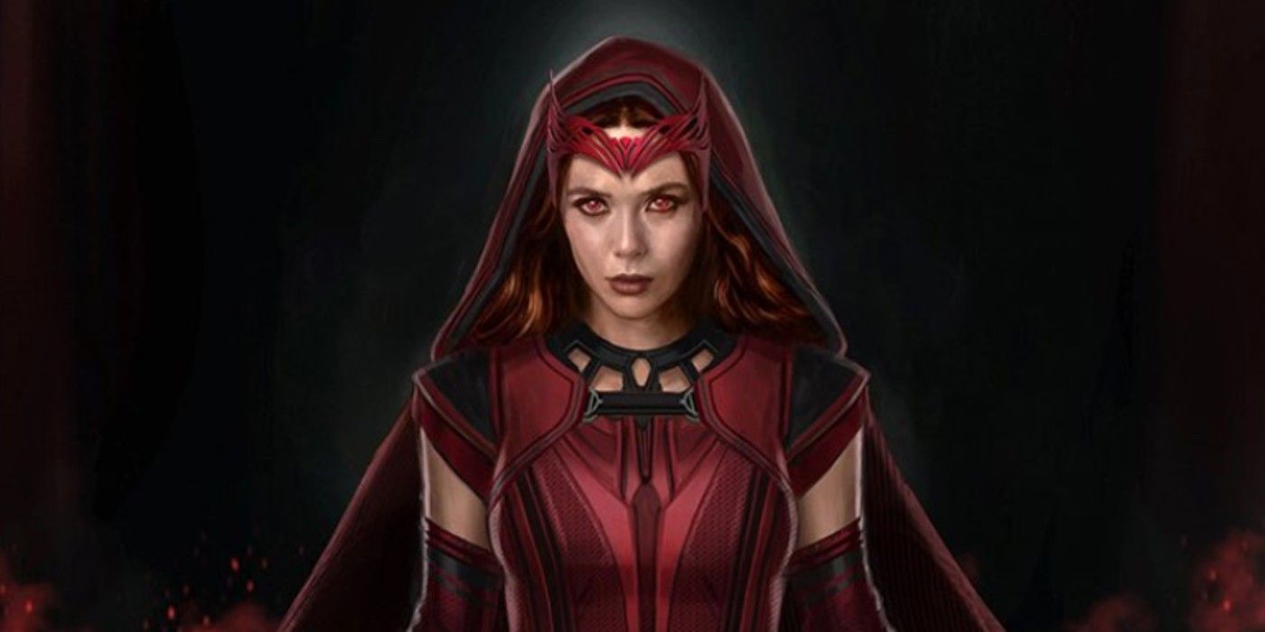 scarlet witch red riding hood concept art