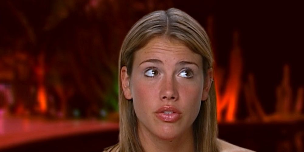 Jodi Weatherton in confessional on The Challenge