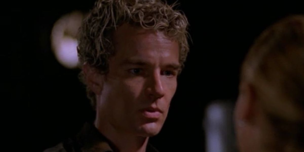 Buffy finds Spike (James Marsters) after he's gotten his soul in the bowels of old Sunnydale high