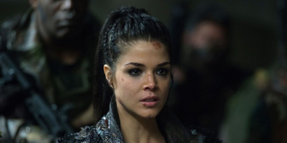 Octavia as a Grounder in The 100