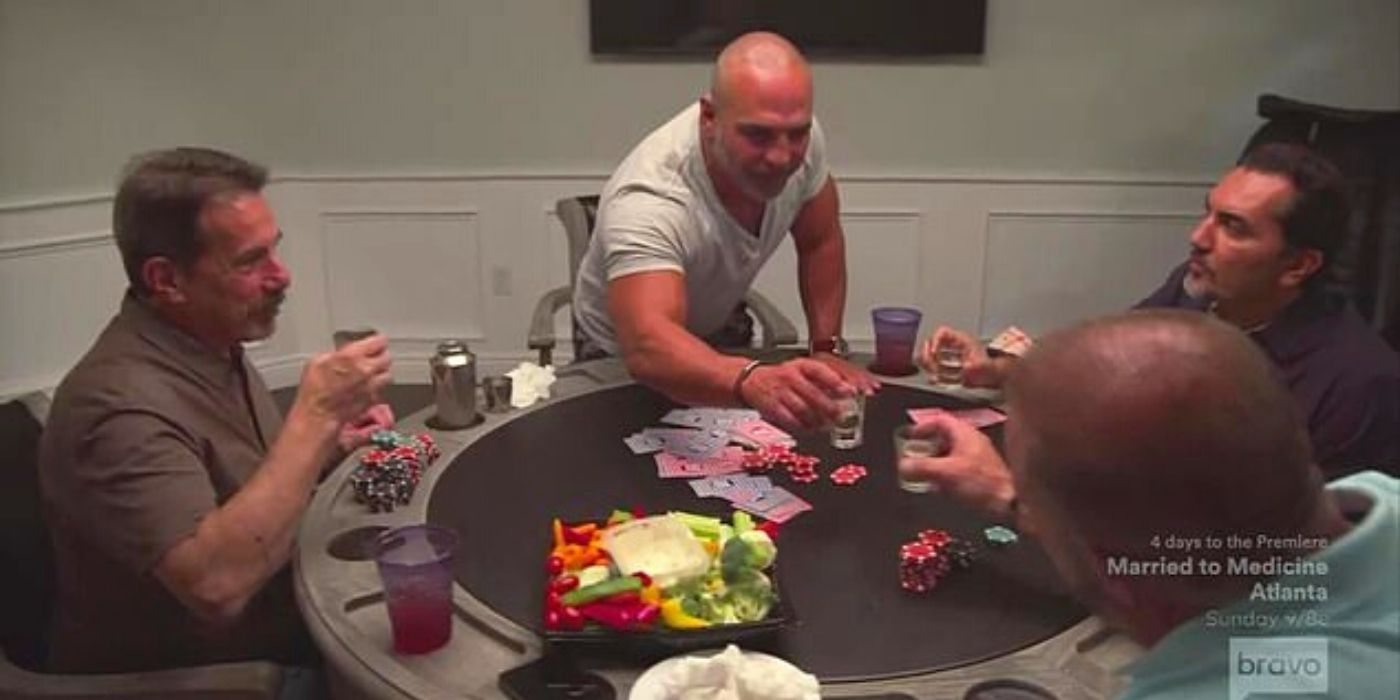 the husbands of new jersey play poker on rhonj
