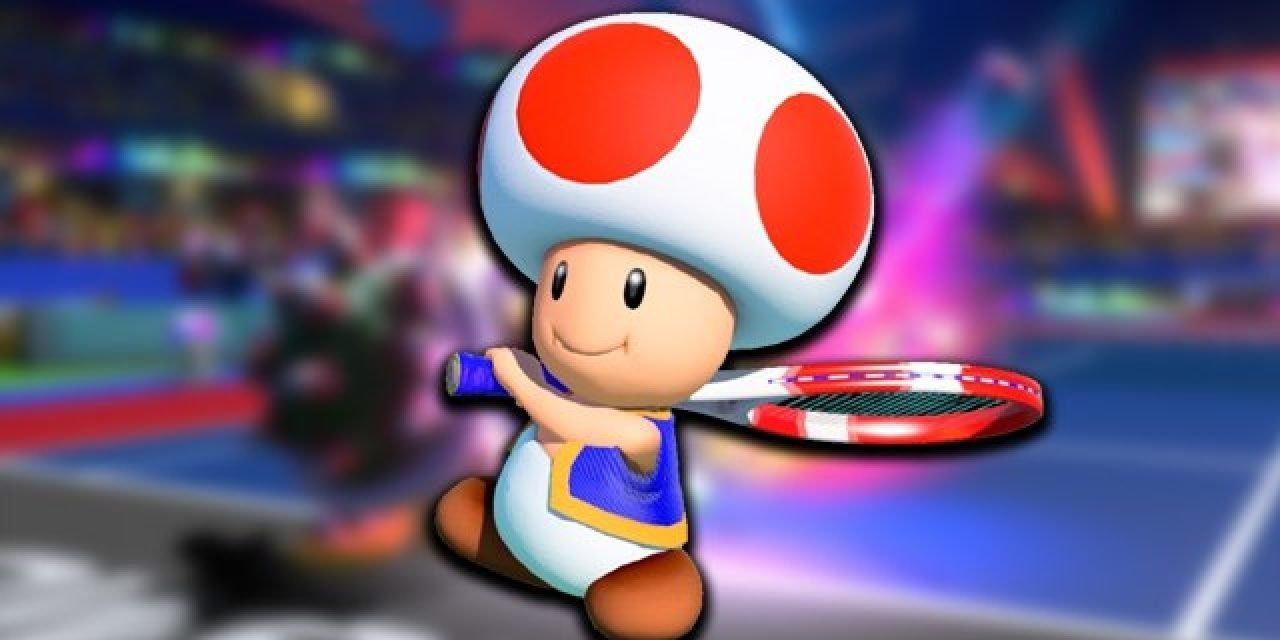 Toad in Mario Tennis Aces 