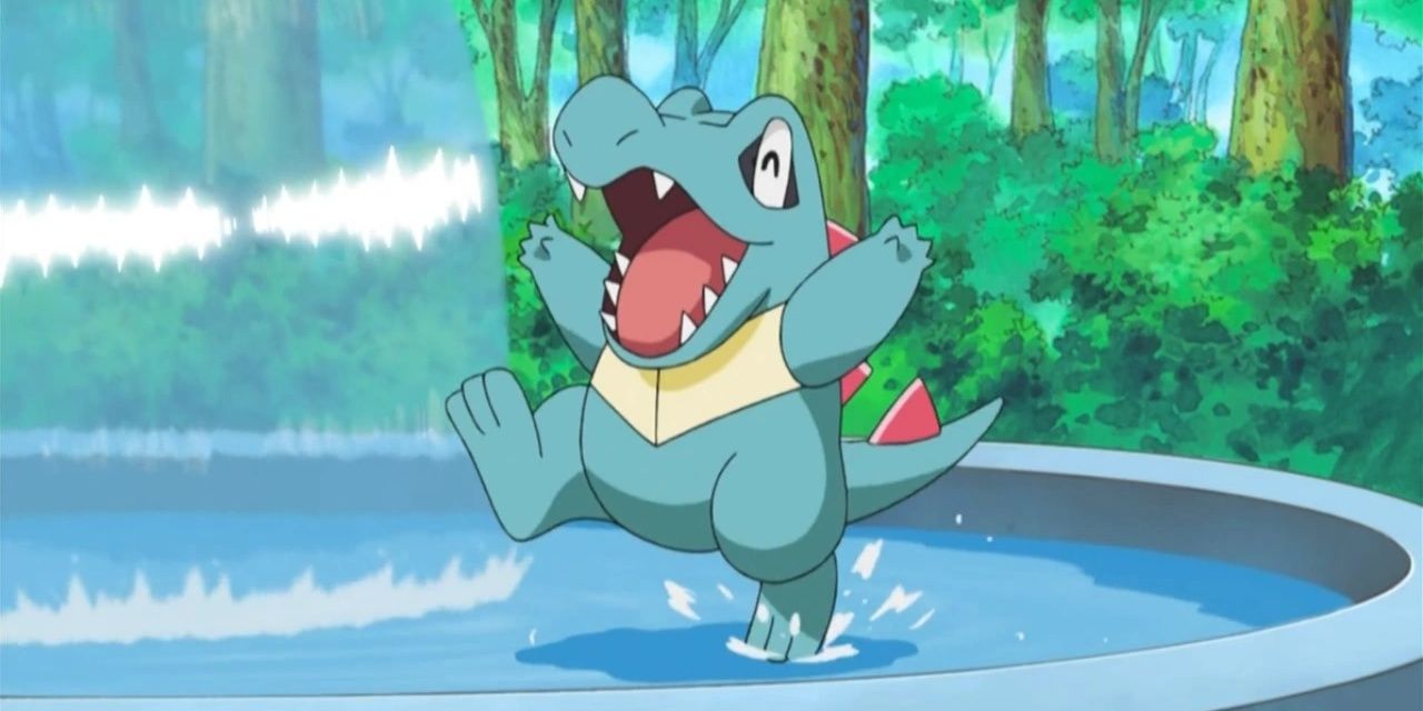 Totodile from the Pokemon series