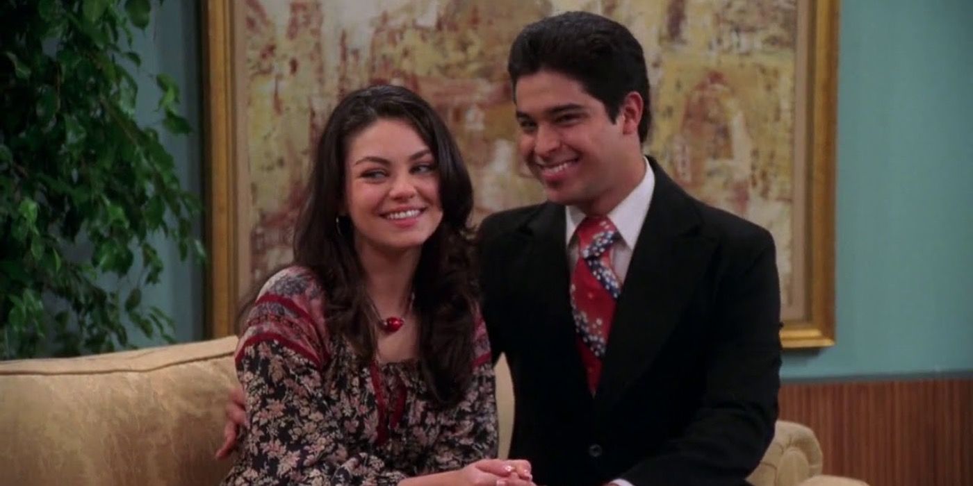 Jackie and Fez in Season 8 of &quot;That 70s Show&quot;.