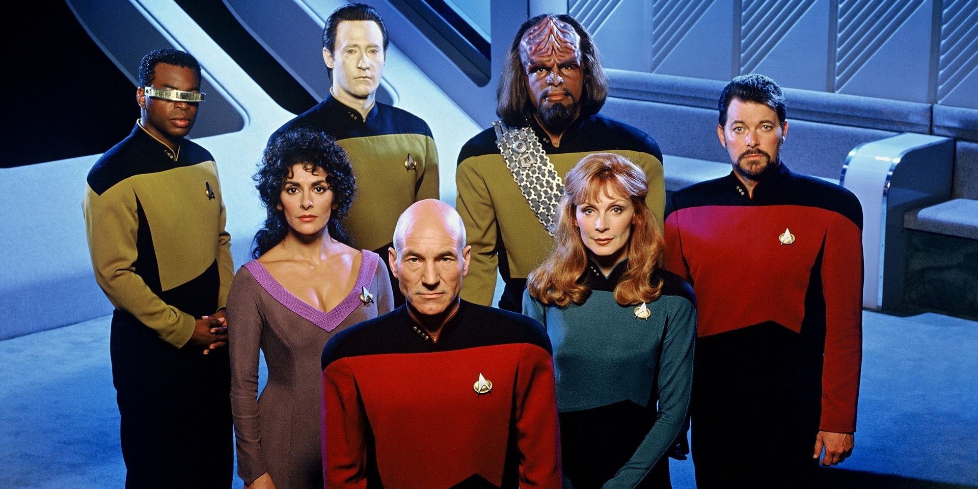 Cast photo Star Trek: TNG