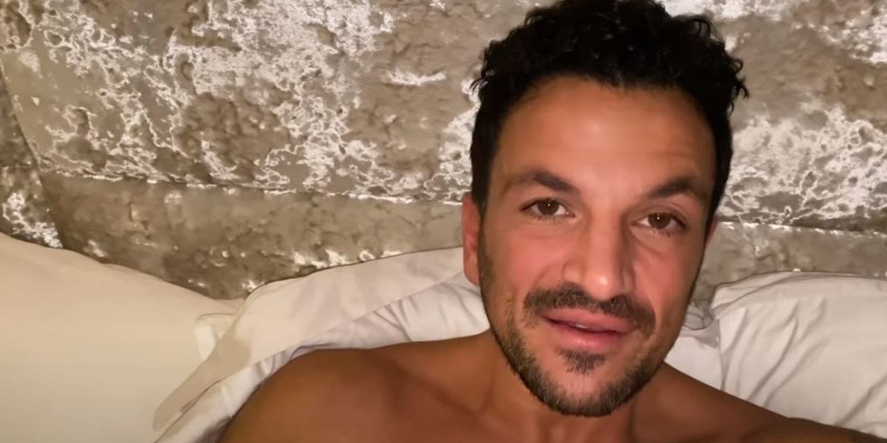 Peter Andre in Bed