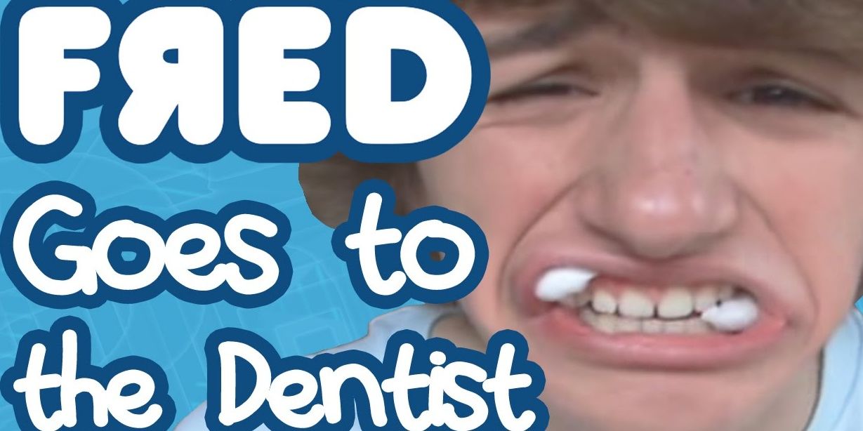 Fred Figgelhorn goes to the dentist on YouTube.