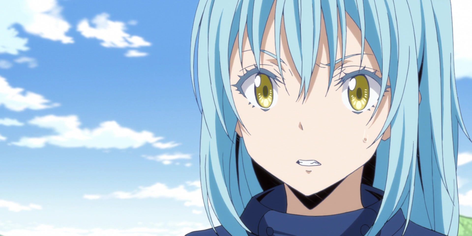 Rimuru Tempest looking serious