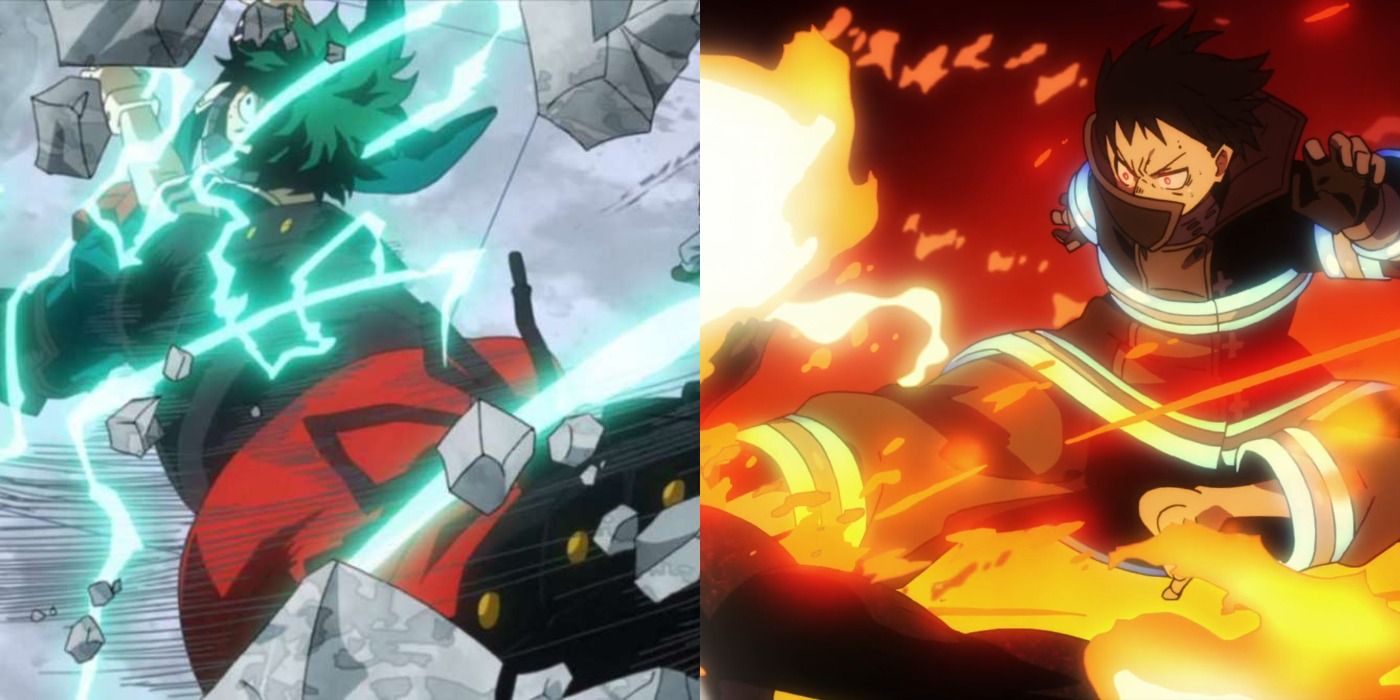 My Hero Academia: 5 Fire Force Characters Izuku Midoriya Can Defeat ...