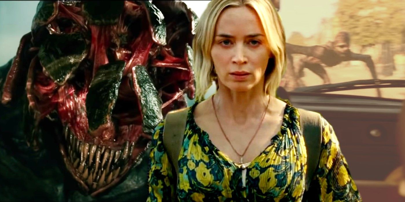 Emily Blunt in A Quiet Place 2 with Monsters