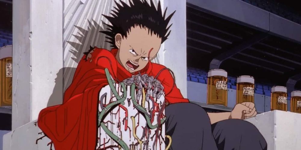 Tetsuo losing control of his powers.