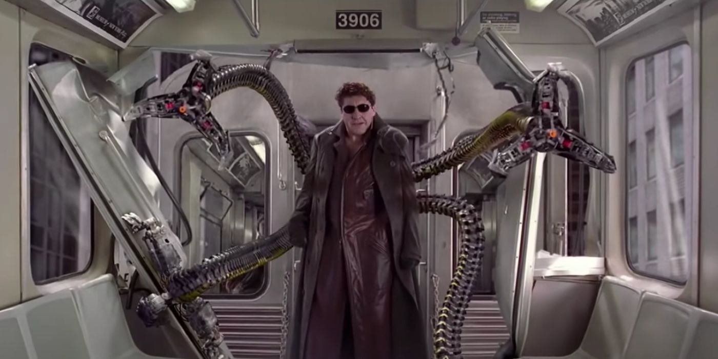 Alfred Molina as Otto Octavius in Spider-Man 2