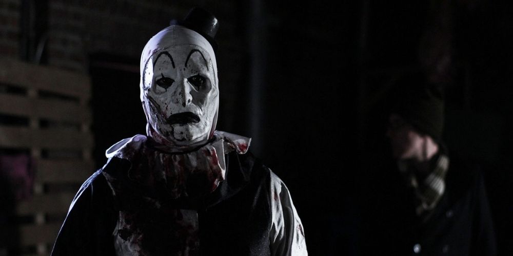 The killer in one of the films of All Hallows Eve anthology