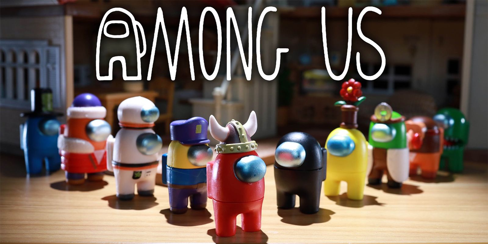 Among Us Crewmates Stop-Motion Video