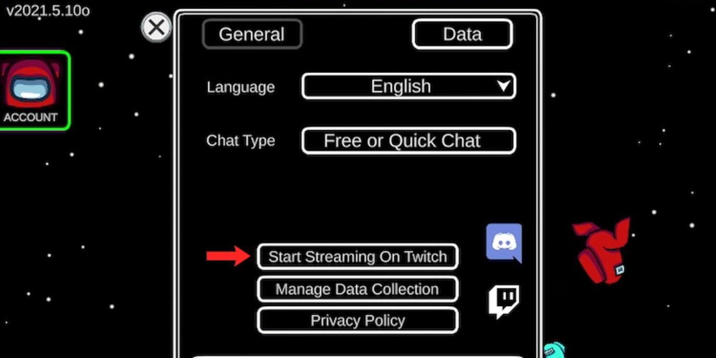 Among Us Mobile Streaming How To Connect Twitch & Discord Rotten