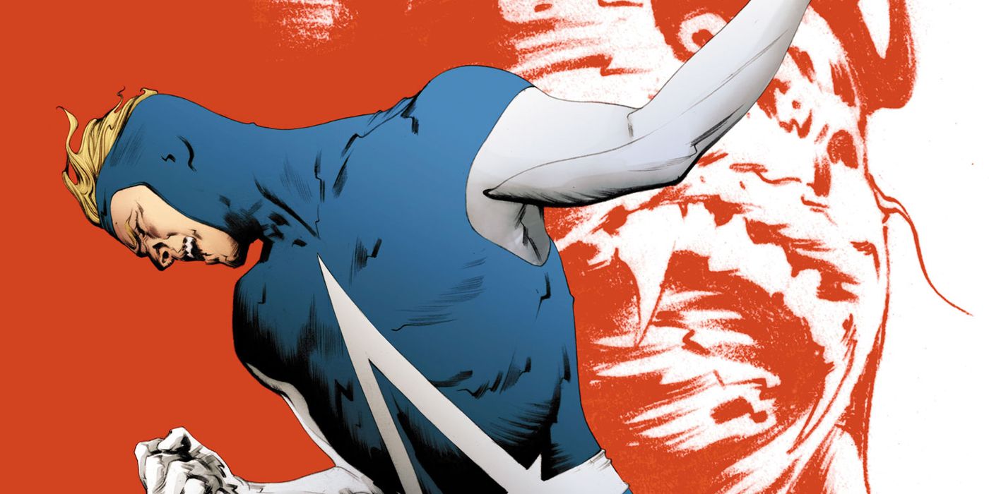 Animal Man channeling his powers.