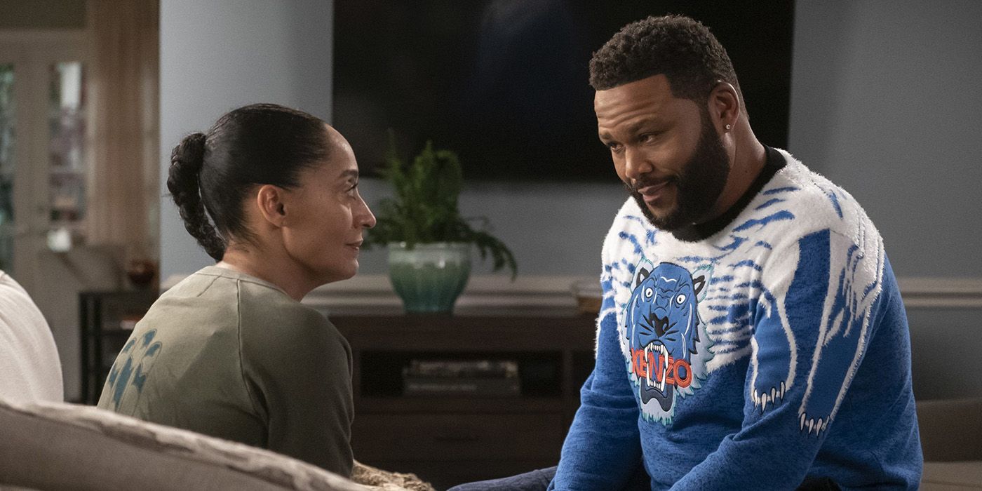 Anthony Anderson and Tracee Ellis Ross in Black-ish