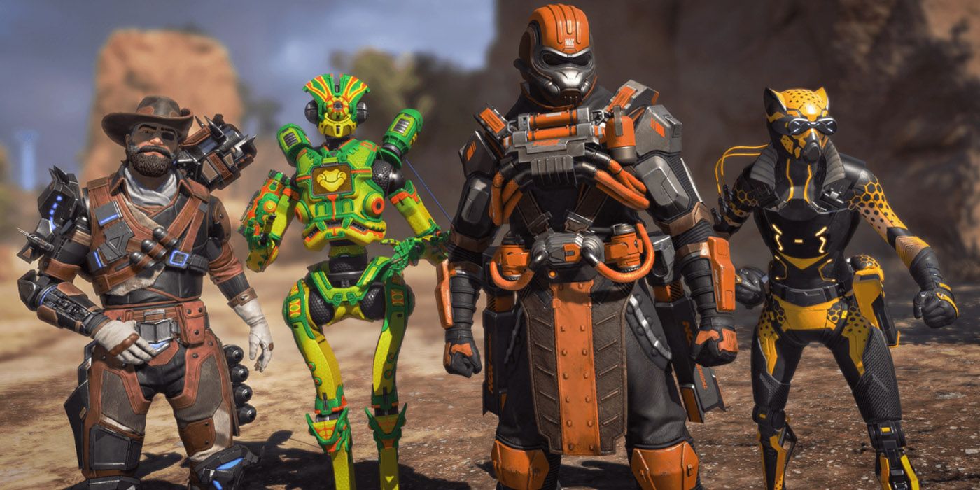 A group of soldiers in Apex Legends 