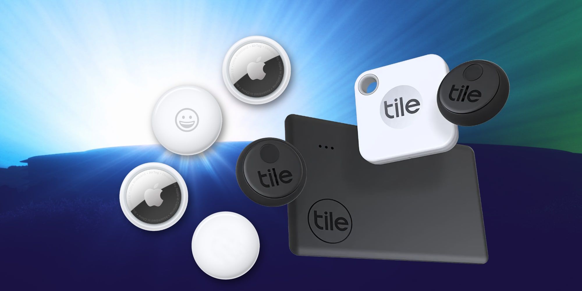 Apple AirTag And Tile Finders